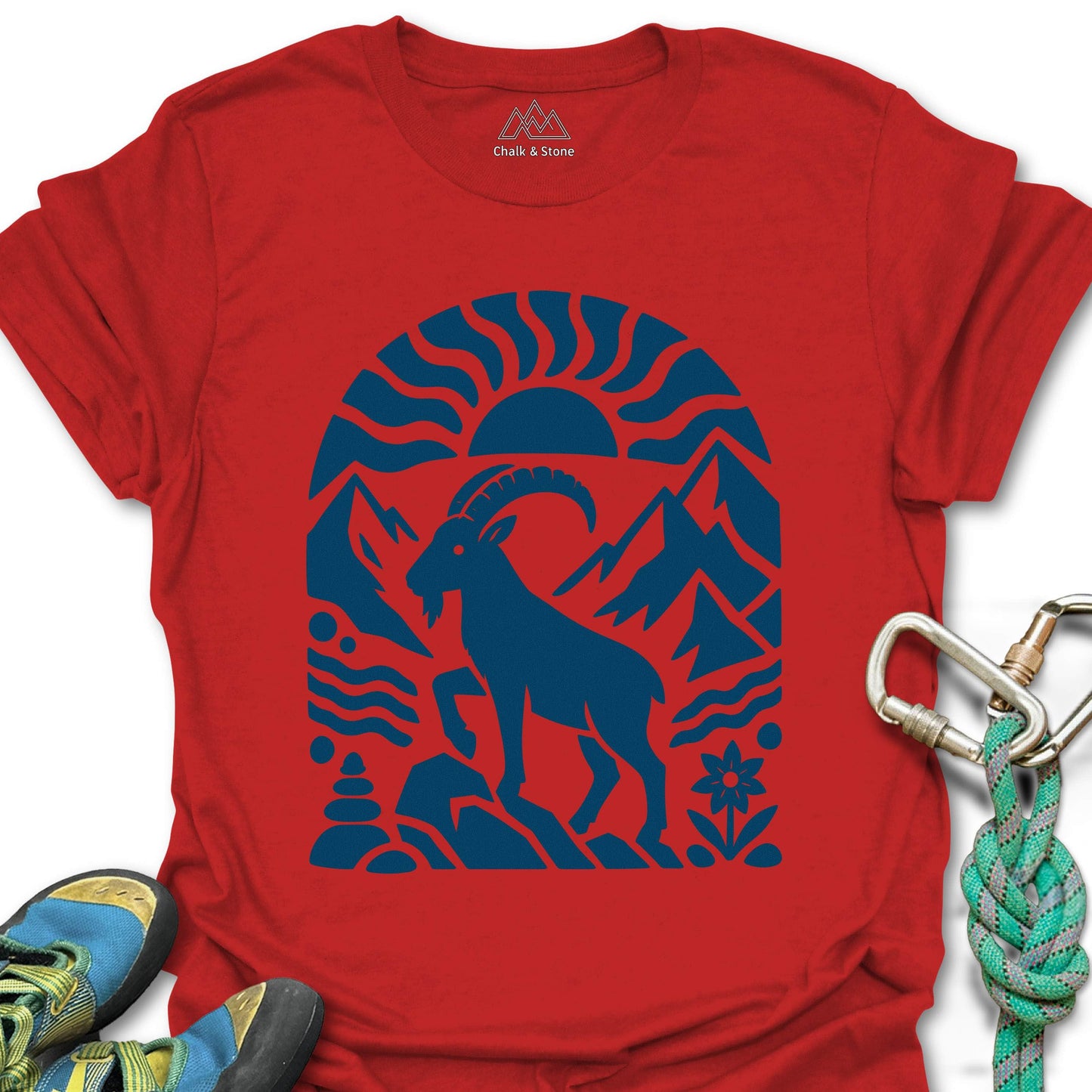 Majestic Goat Sunrise Tee