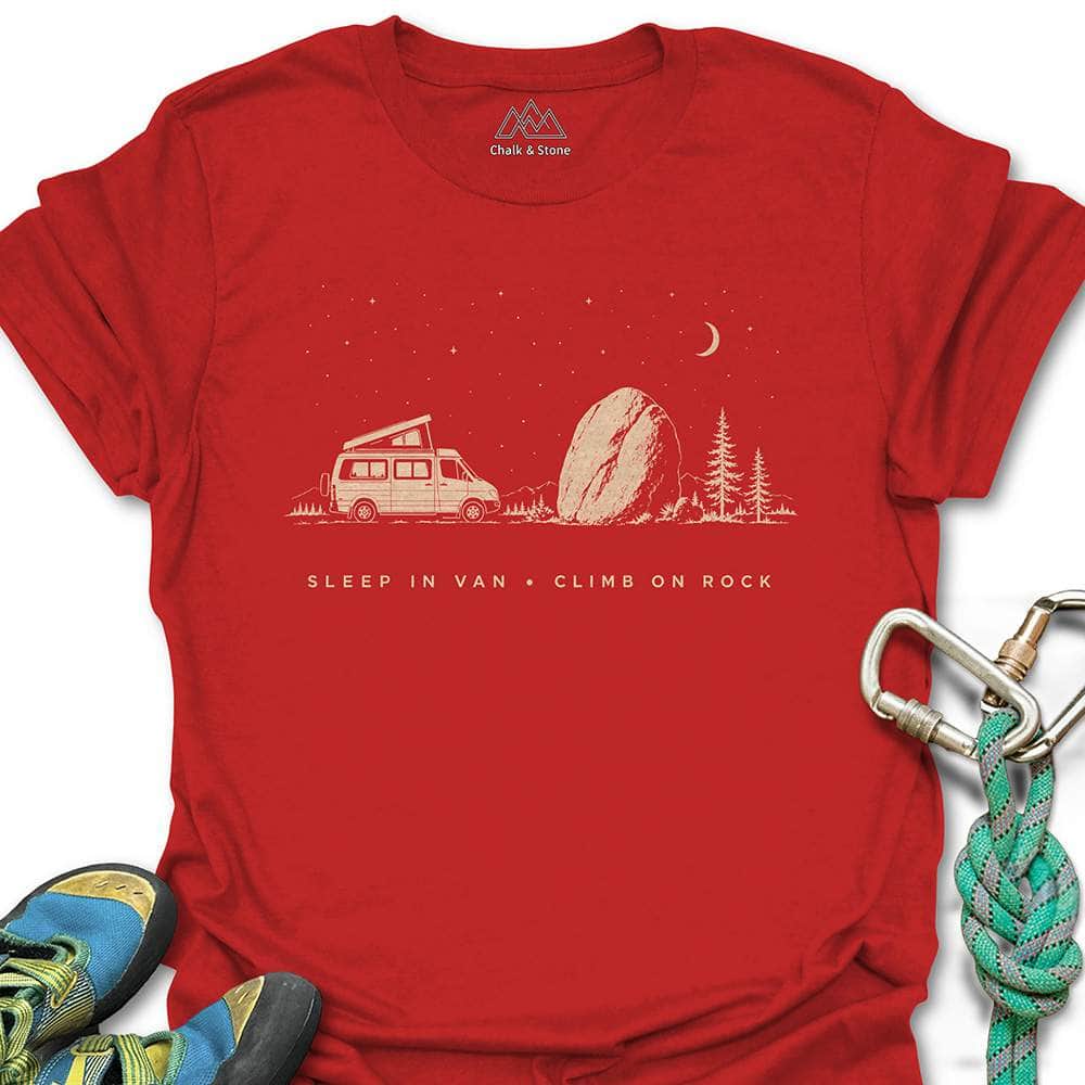 Sleep And Climb Tee