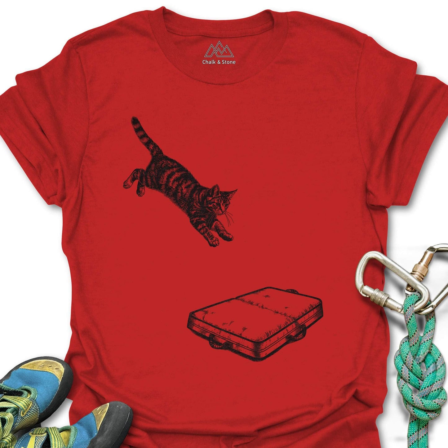 Crash Pad Jump Cat Tee