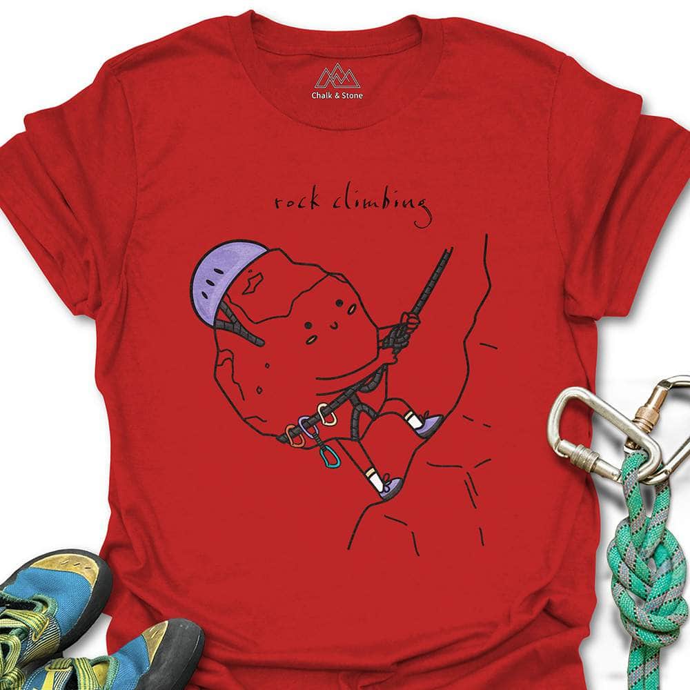 Cute Rock Climbing Tee