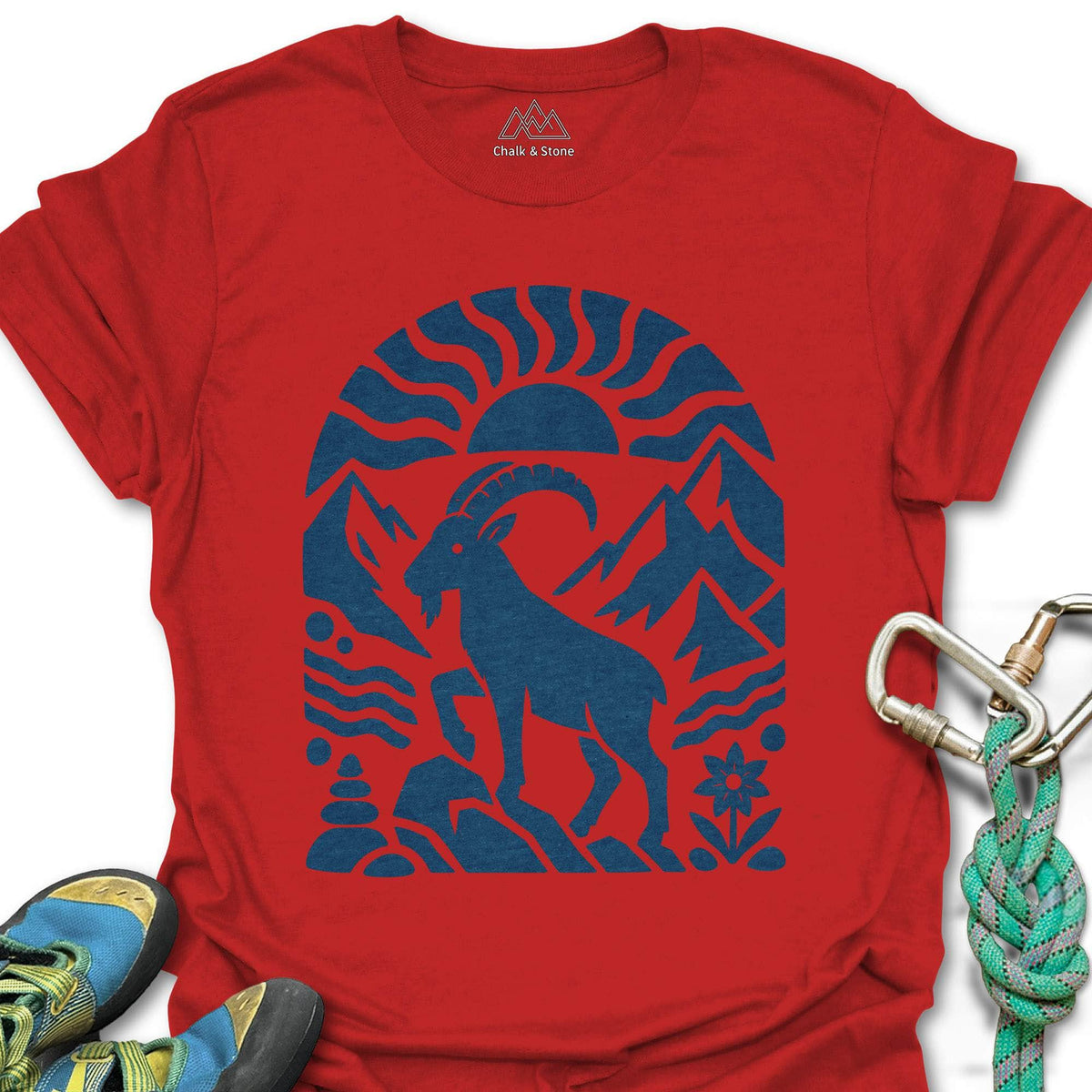 Majestic Goat Sunrise Tee