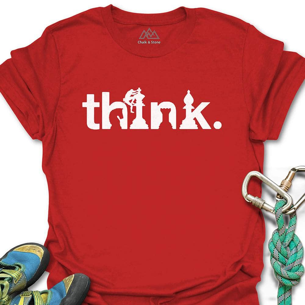 Chess Think Climb Tee