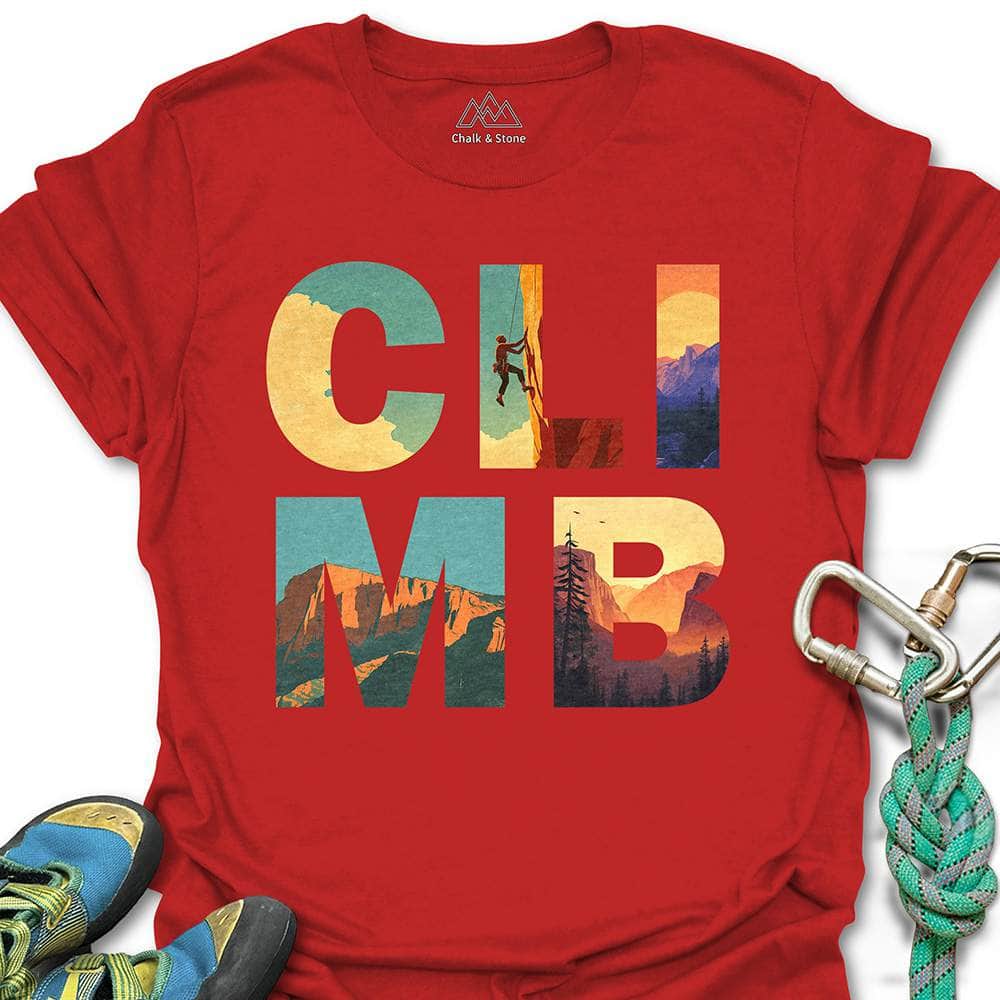 CLIMB Scenes Tee