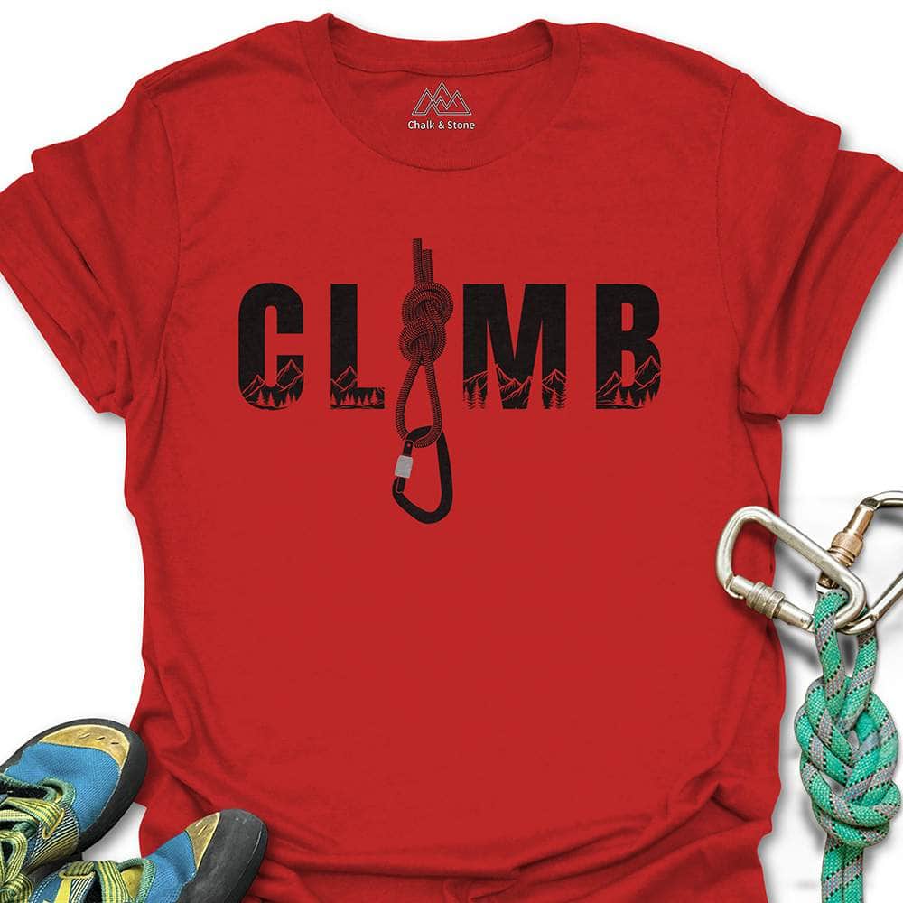 CLIMB Mtn Carabinger Tee
