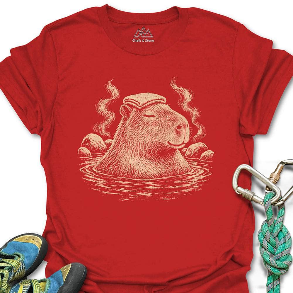 Capybara Onsen Tee