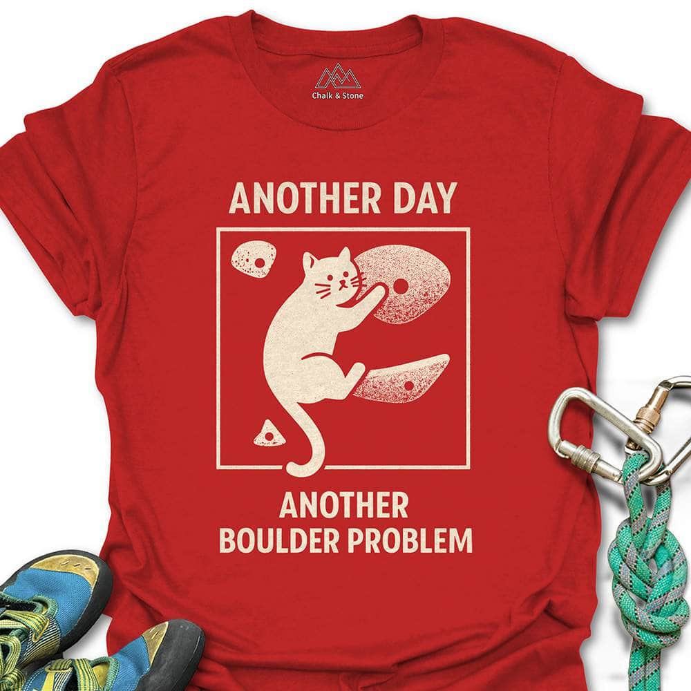 Another Boulder Problem Cat Tee