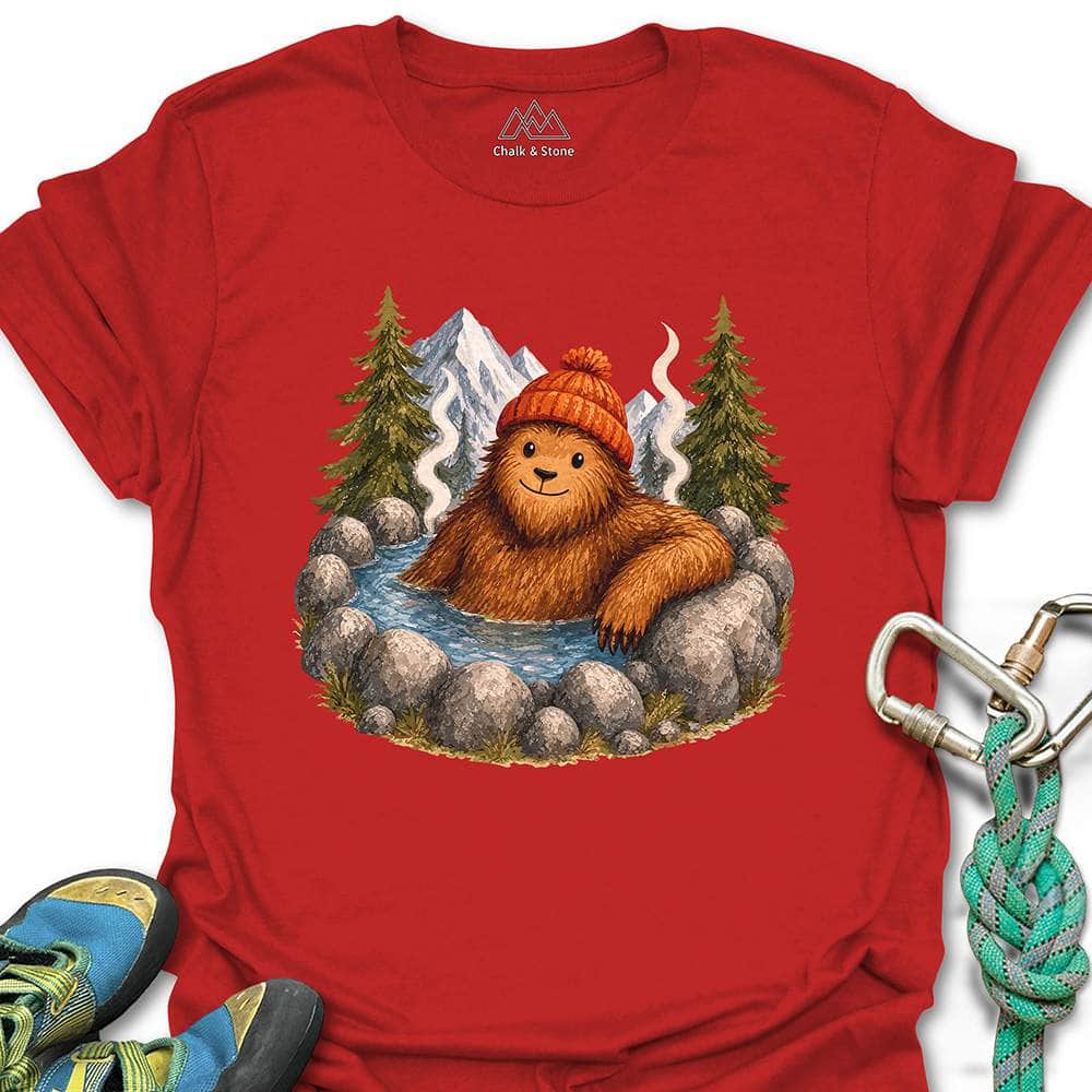 Painterly Sasquatch Soak Tee