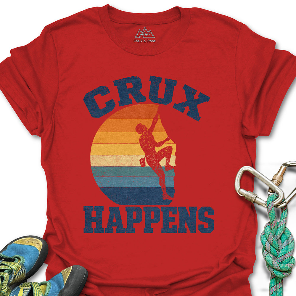 Retro Crux Happens Tee
