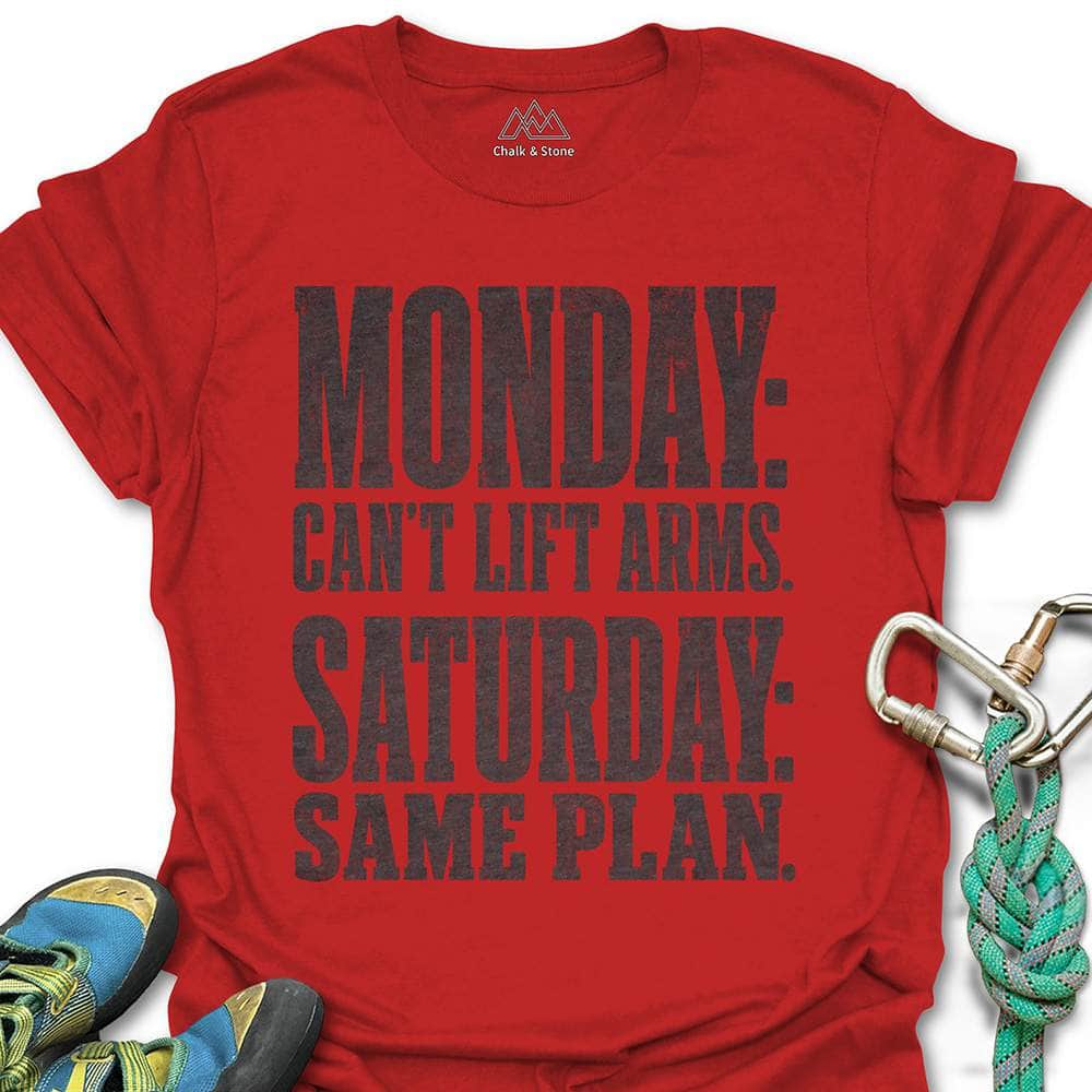 Monday And Sat Plans Tee