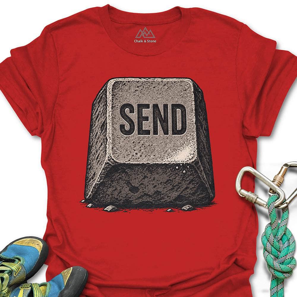 Send Button Tee