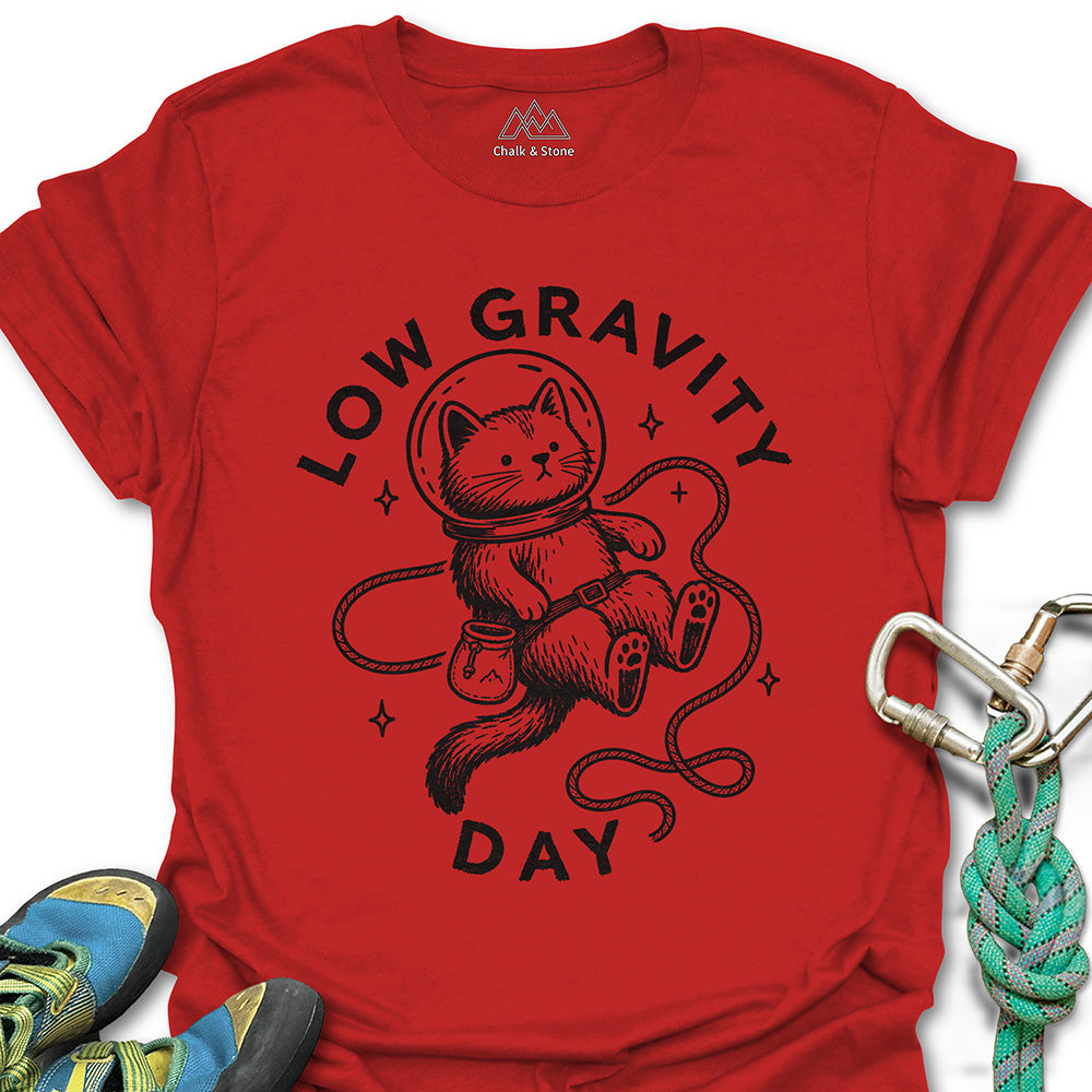 Low Gravity Floating Cat Tee