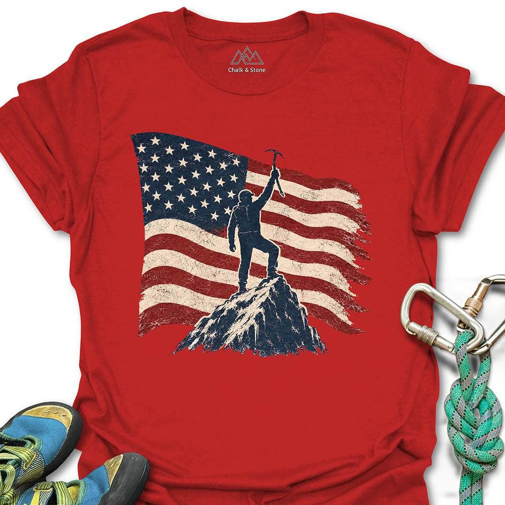 Flag Ice Climb Tee