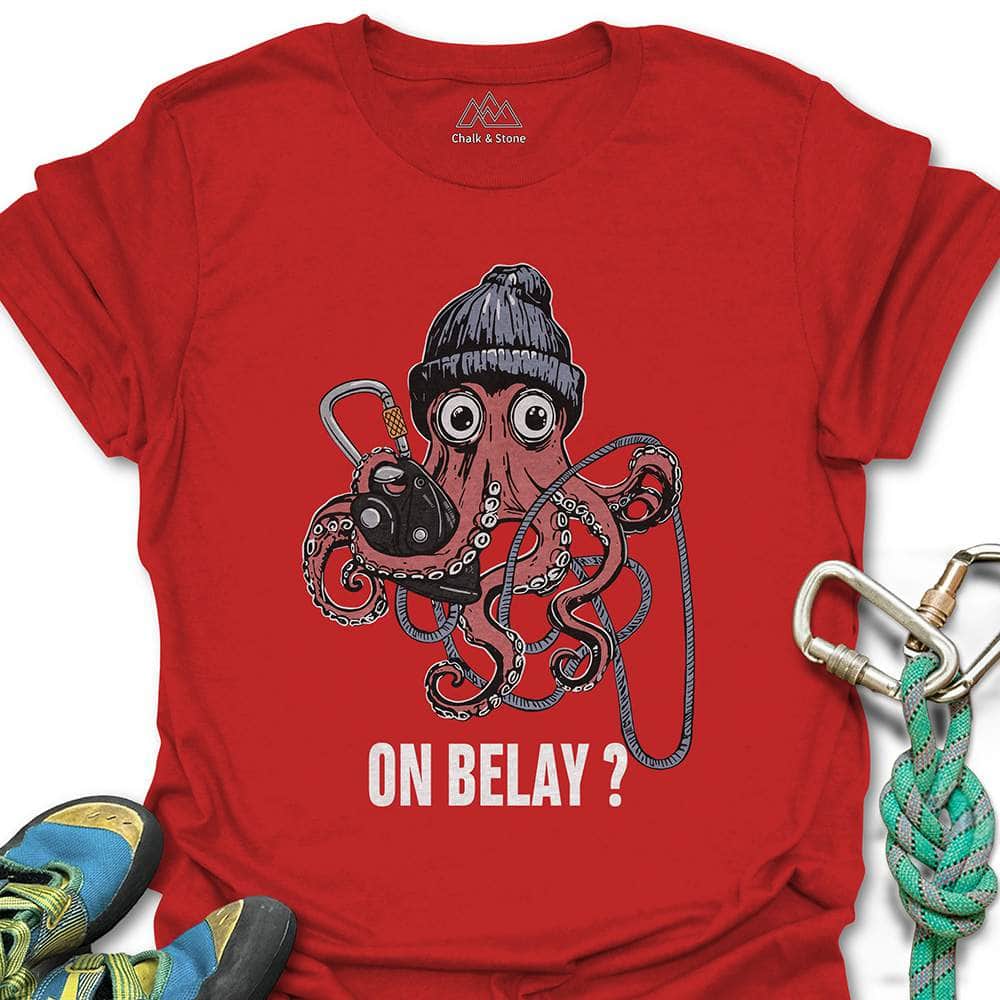 Octopus On Belay Redux Tee