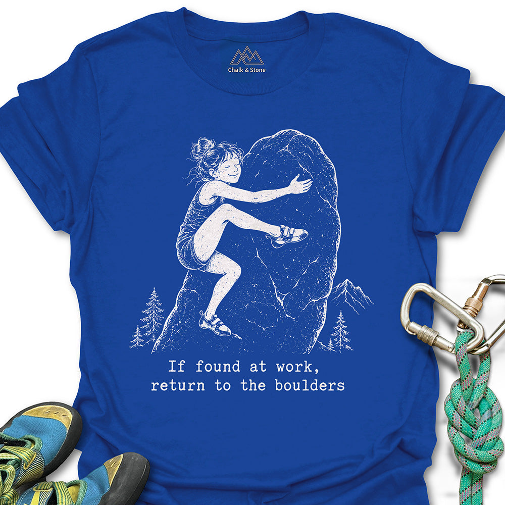 Return To Boulder Hug Tee