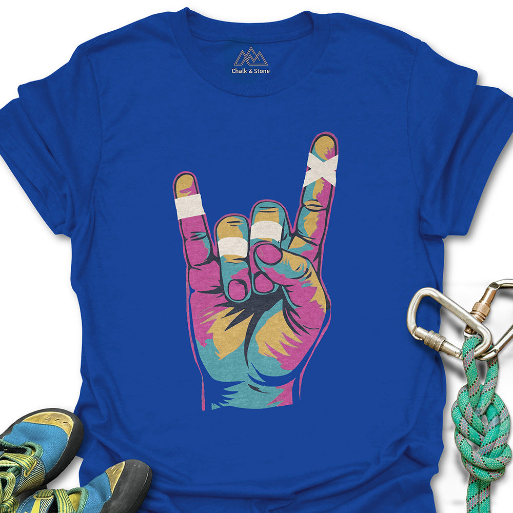Rock On Hand Tee