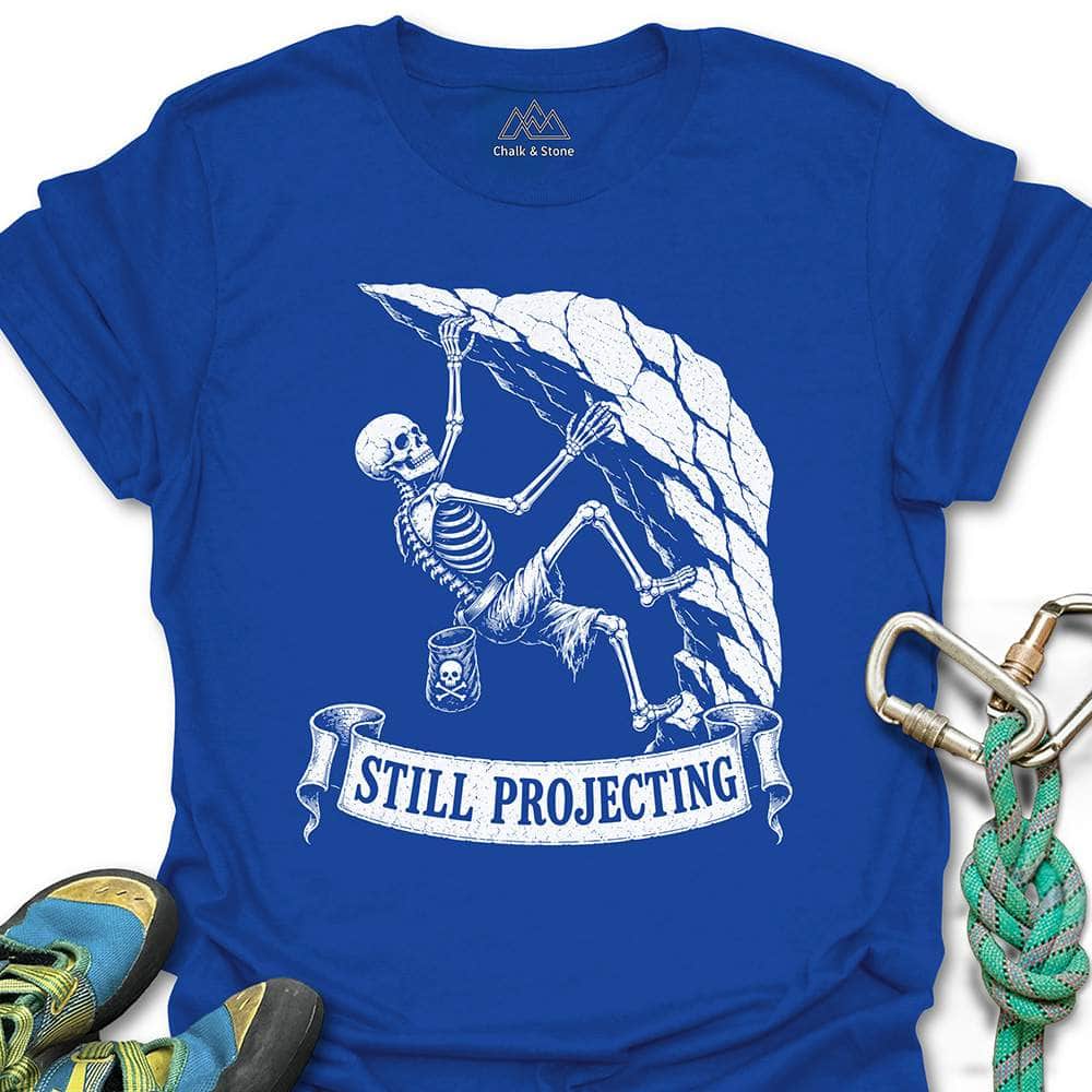 Still Projecting Skeleton Tee