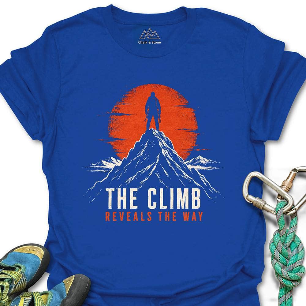 Climb Reveals Way Tee