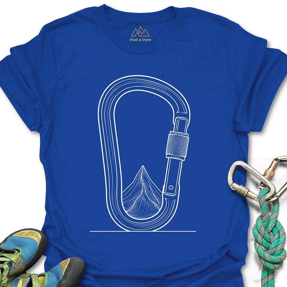 Carabiner And Mtns Tee