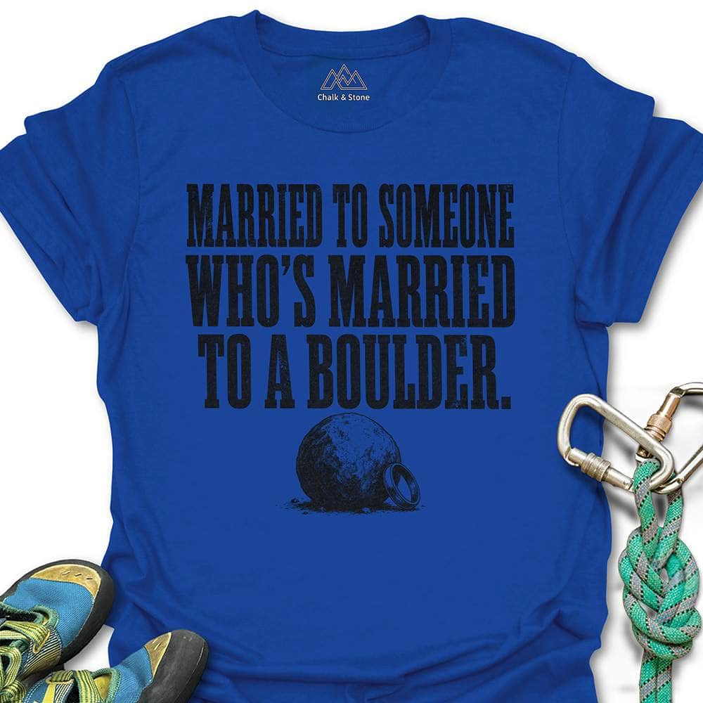 Married To Boulder Tee