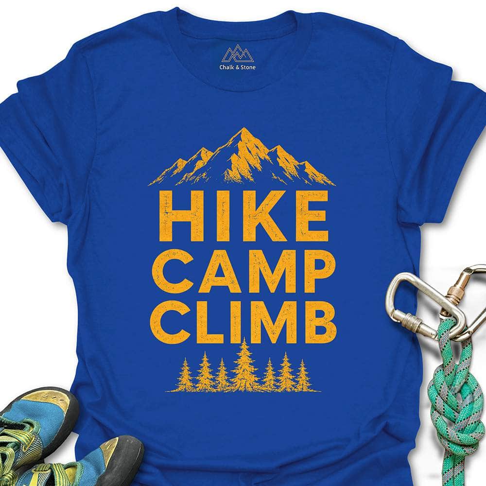 Hike Camp Climb Tee