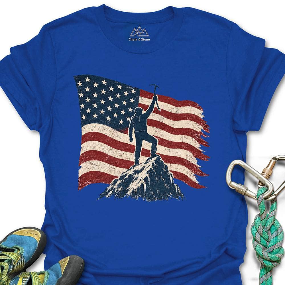Flag Ice Climb Tee