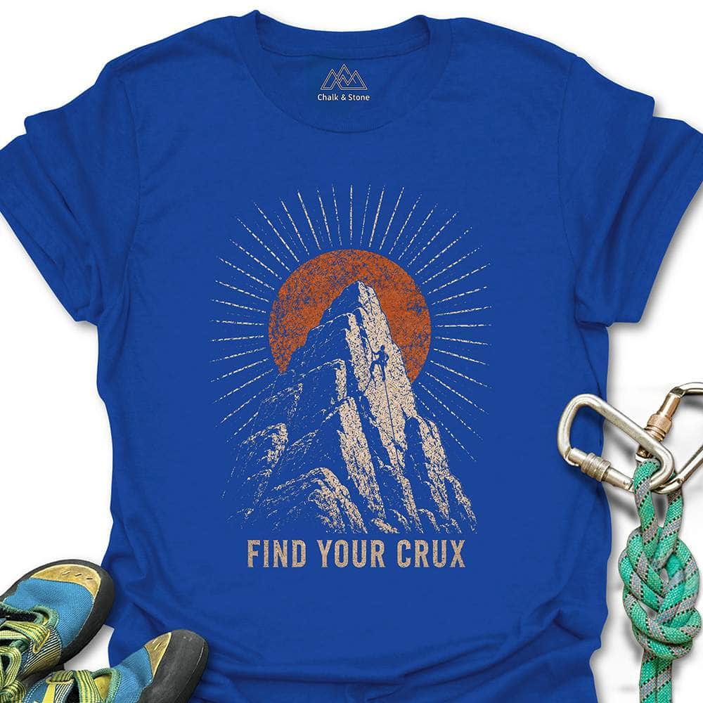 Find Your Crux Sunset Tee
