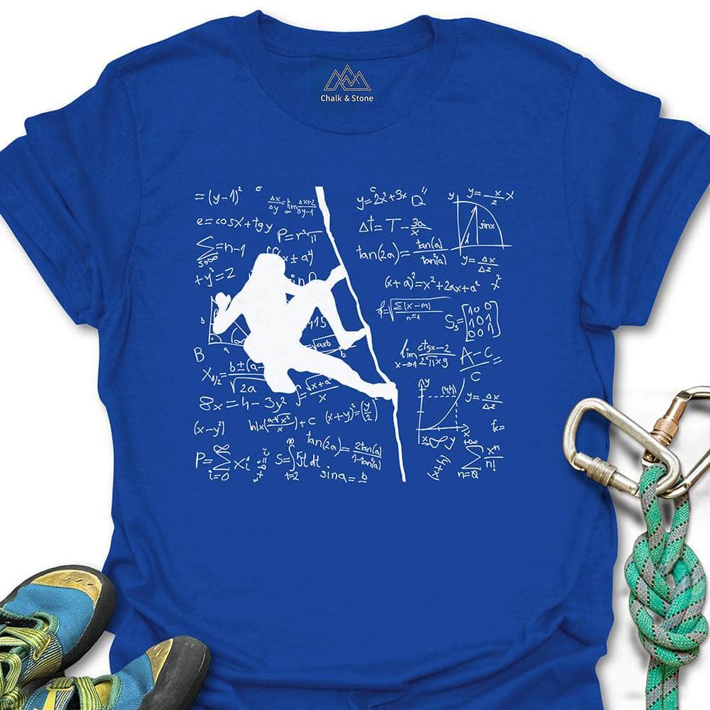 Crack Climbing Equation Tee