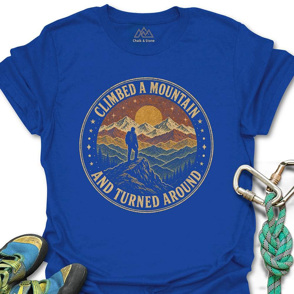 Climbed Turned Around Tee