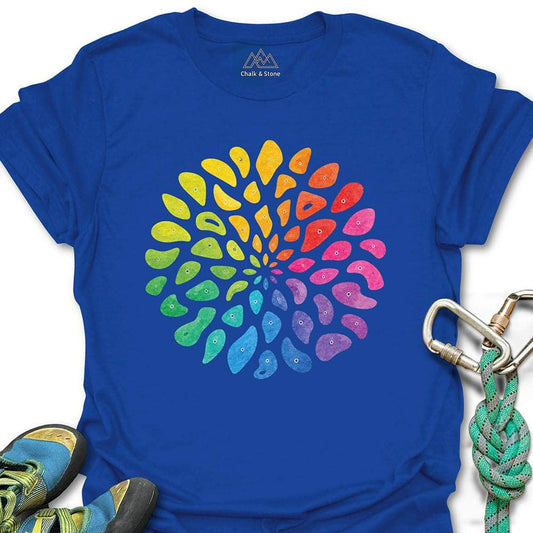 Climbing Hold Mandala Tee