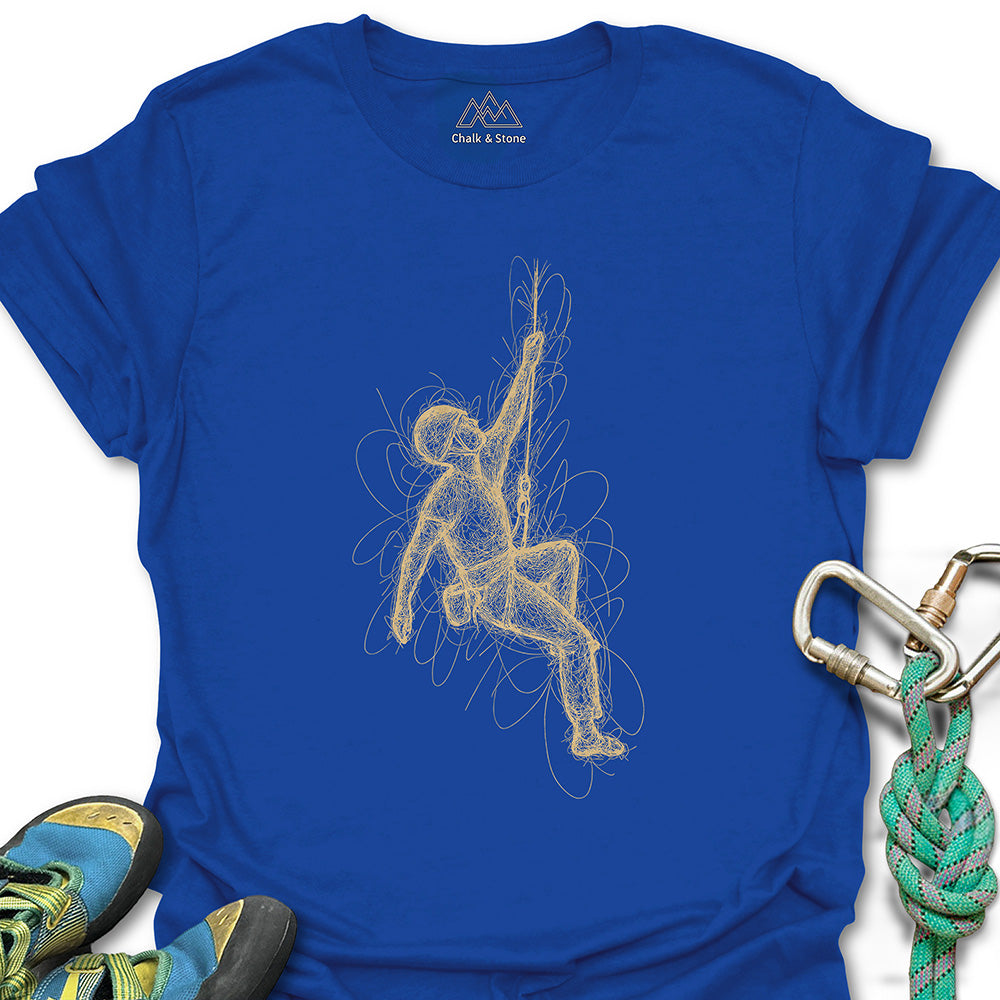Scribbly Climber Take Tee