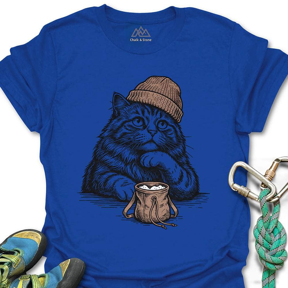 Cat Bored Chalk Tee