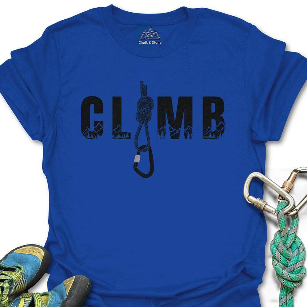 CLIMB Mtn Carabinger Tee