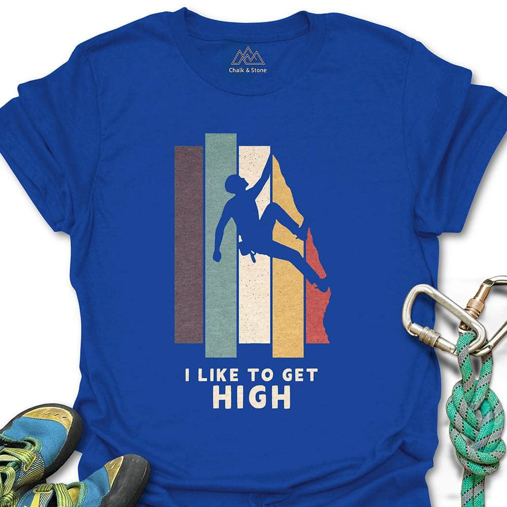Like To Get High Retro Tee