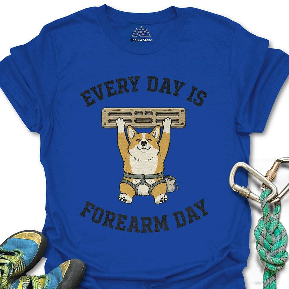 Corgi Forearm Day Tee