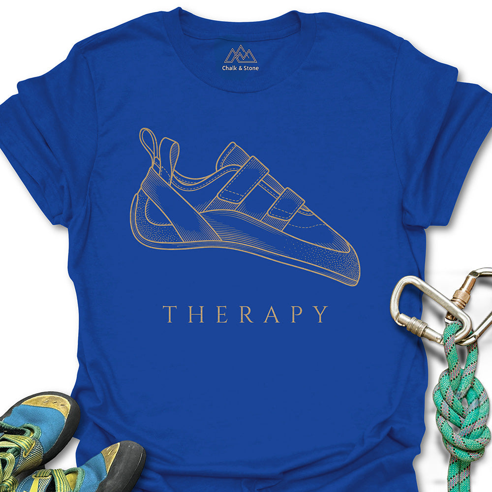 Therapy Climbing Shoe Tee
