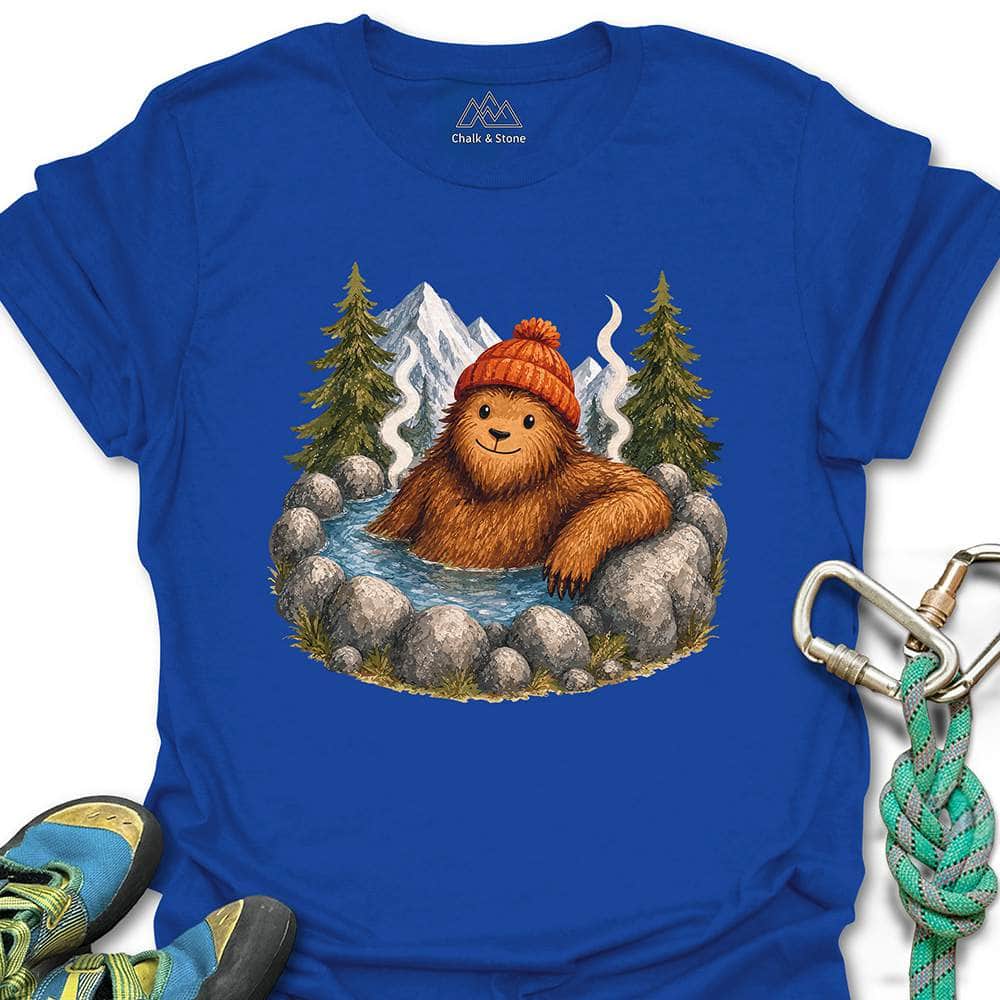 Painterly Sasquatch Soak Tee