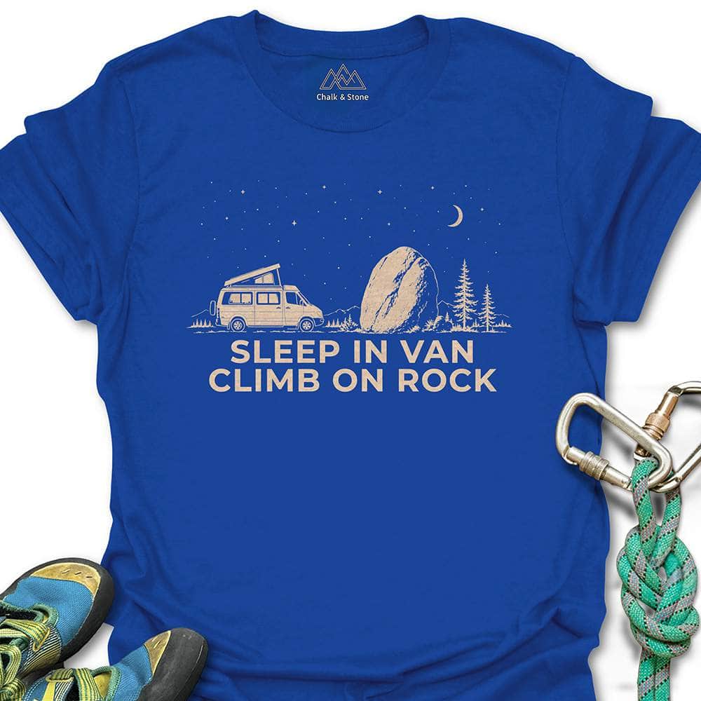 Sleep And Climb On Rock Tee