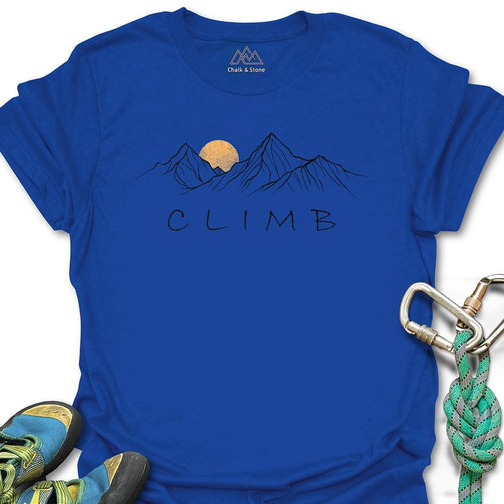 Climb Mountain Range Tee