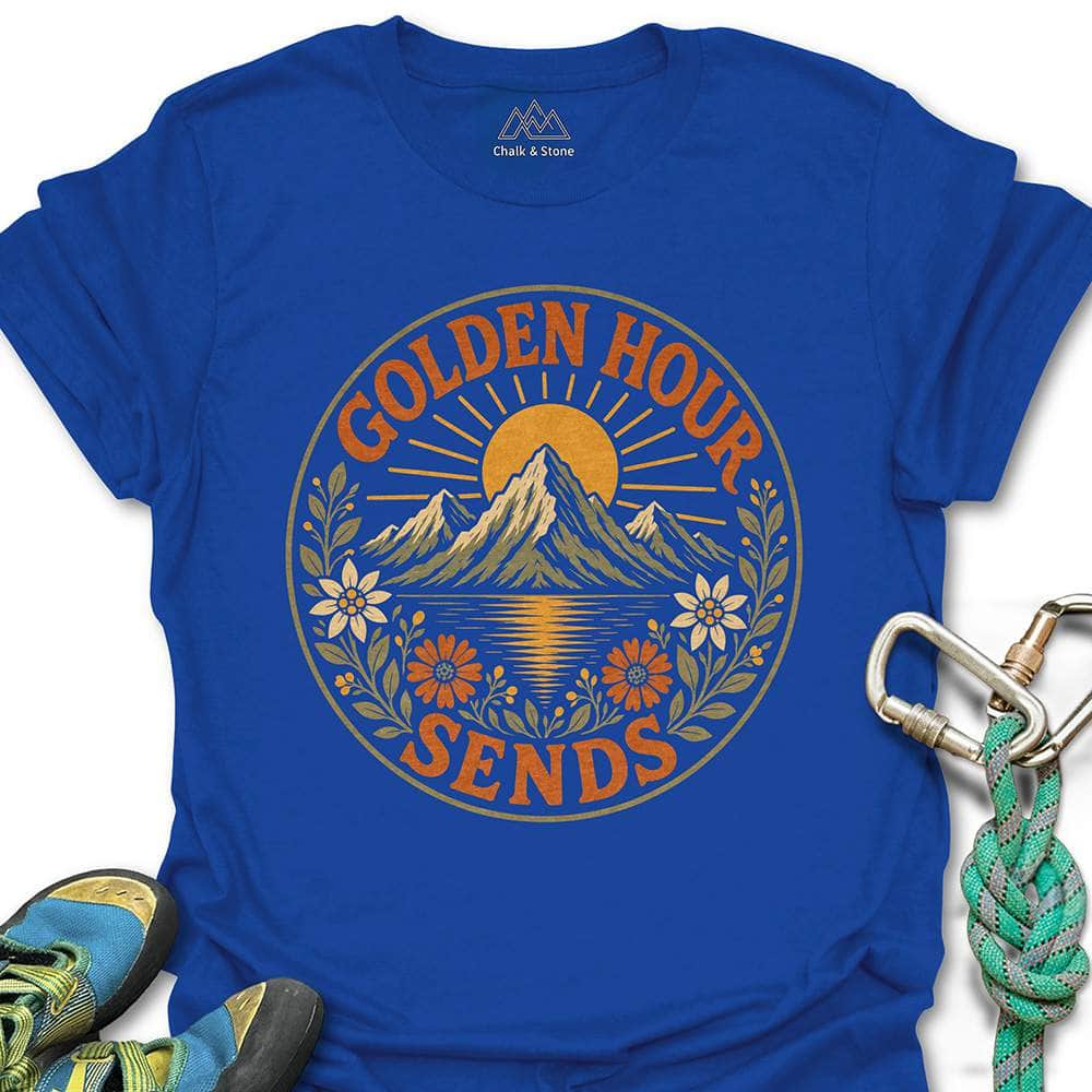 Golden Hour Sends Badge Tee