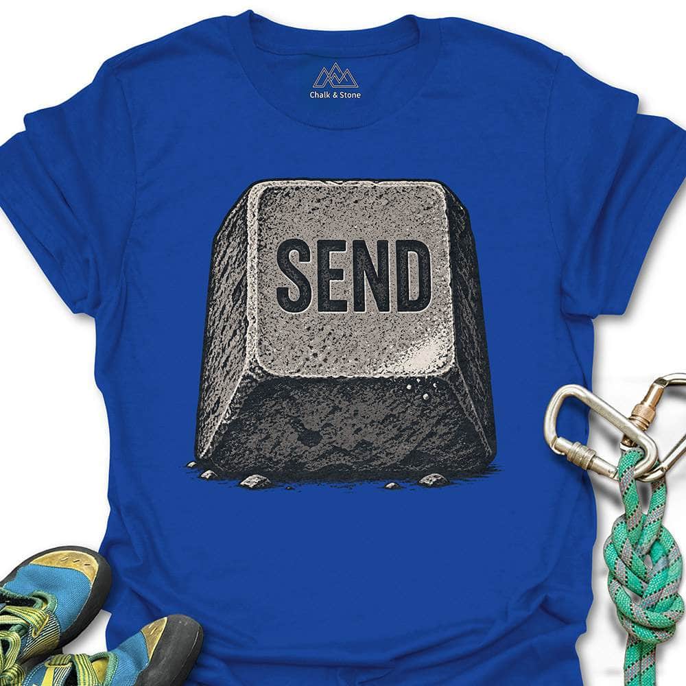 Send Button Tee