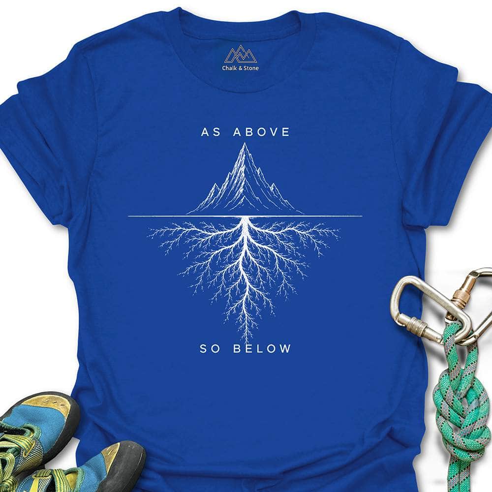 Above Below Tee