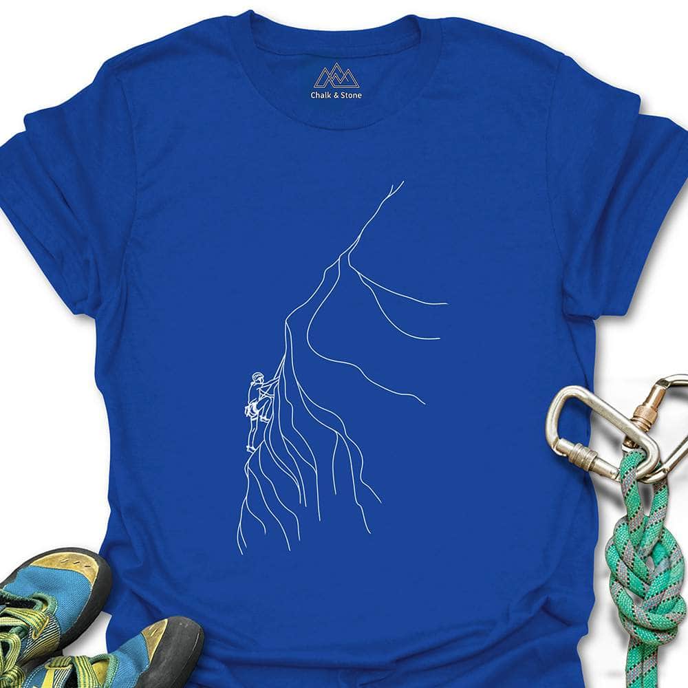 Minimal Line Climber Tee