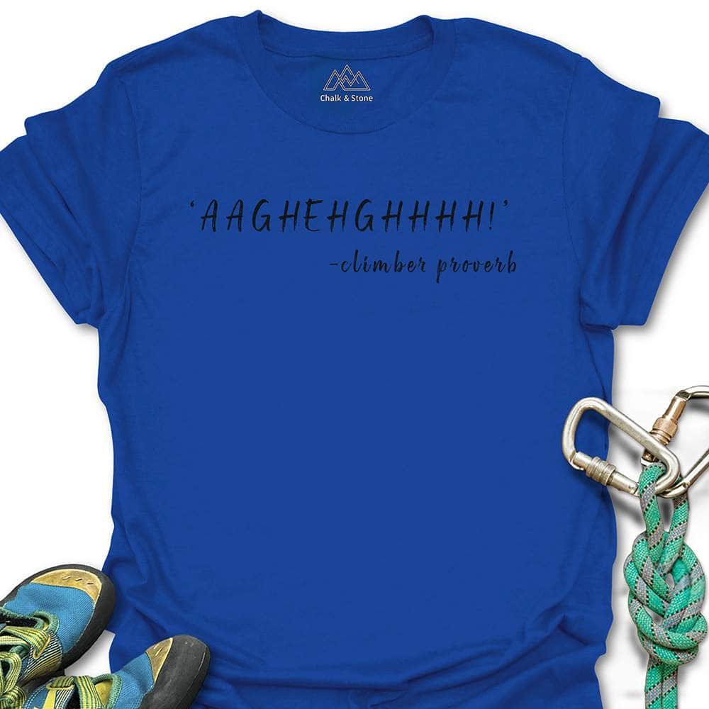 Climber Proverb Tee
