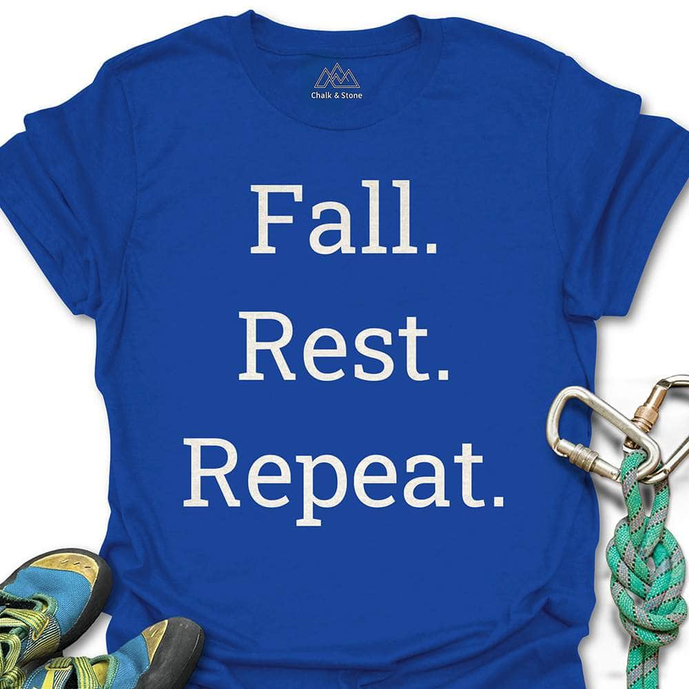 Fall Rest Repeat Text Tee