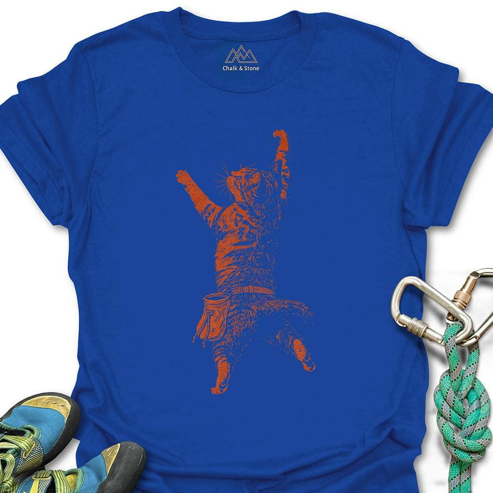 Cat Static Climb Rust Tee