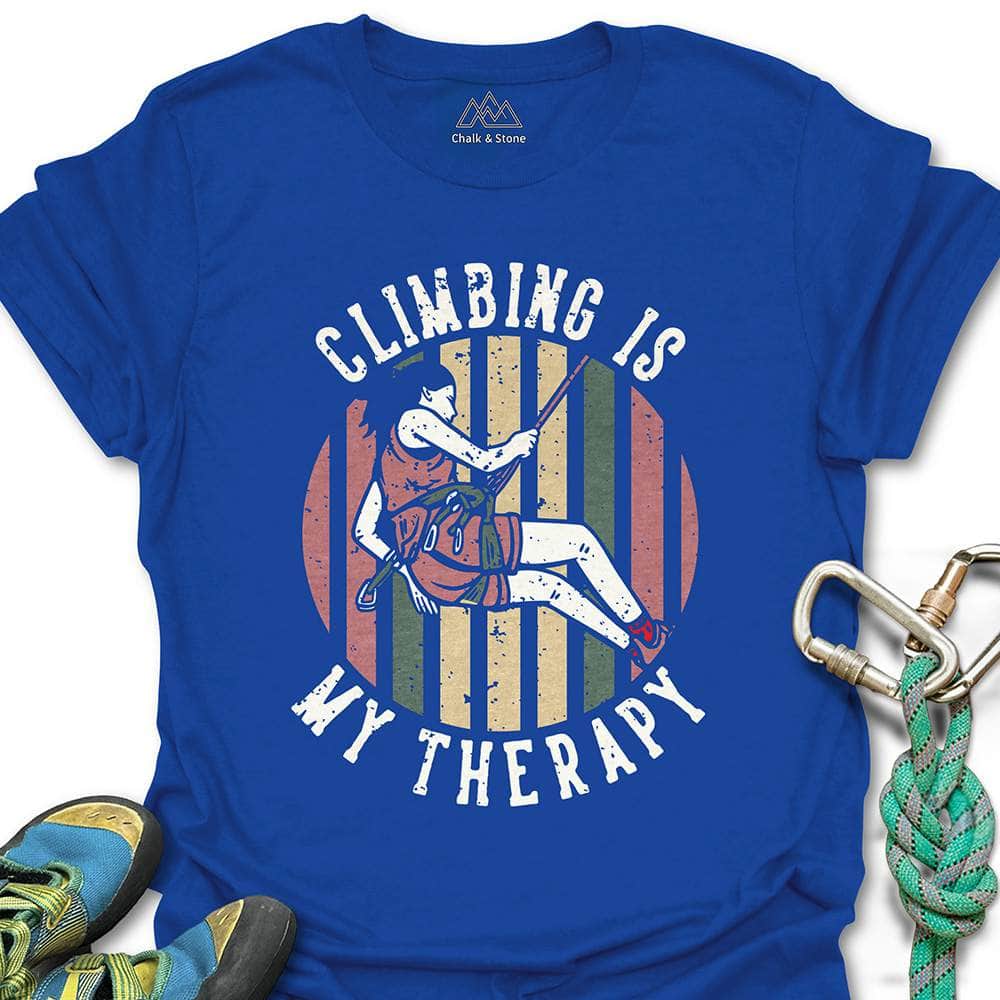 Climbing is my Therapy Tee