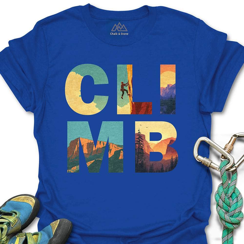 CLIMB Scenes Tee