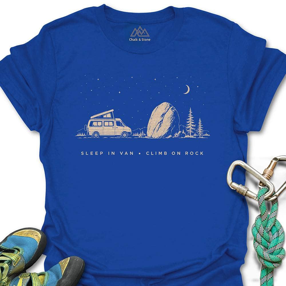 Sleep And Climb Tee