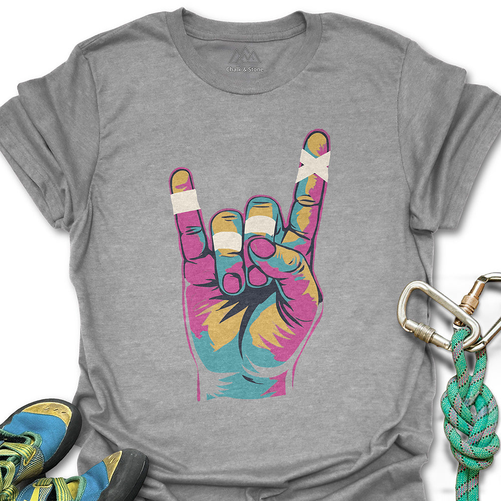 Rock On Hand Tee
