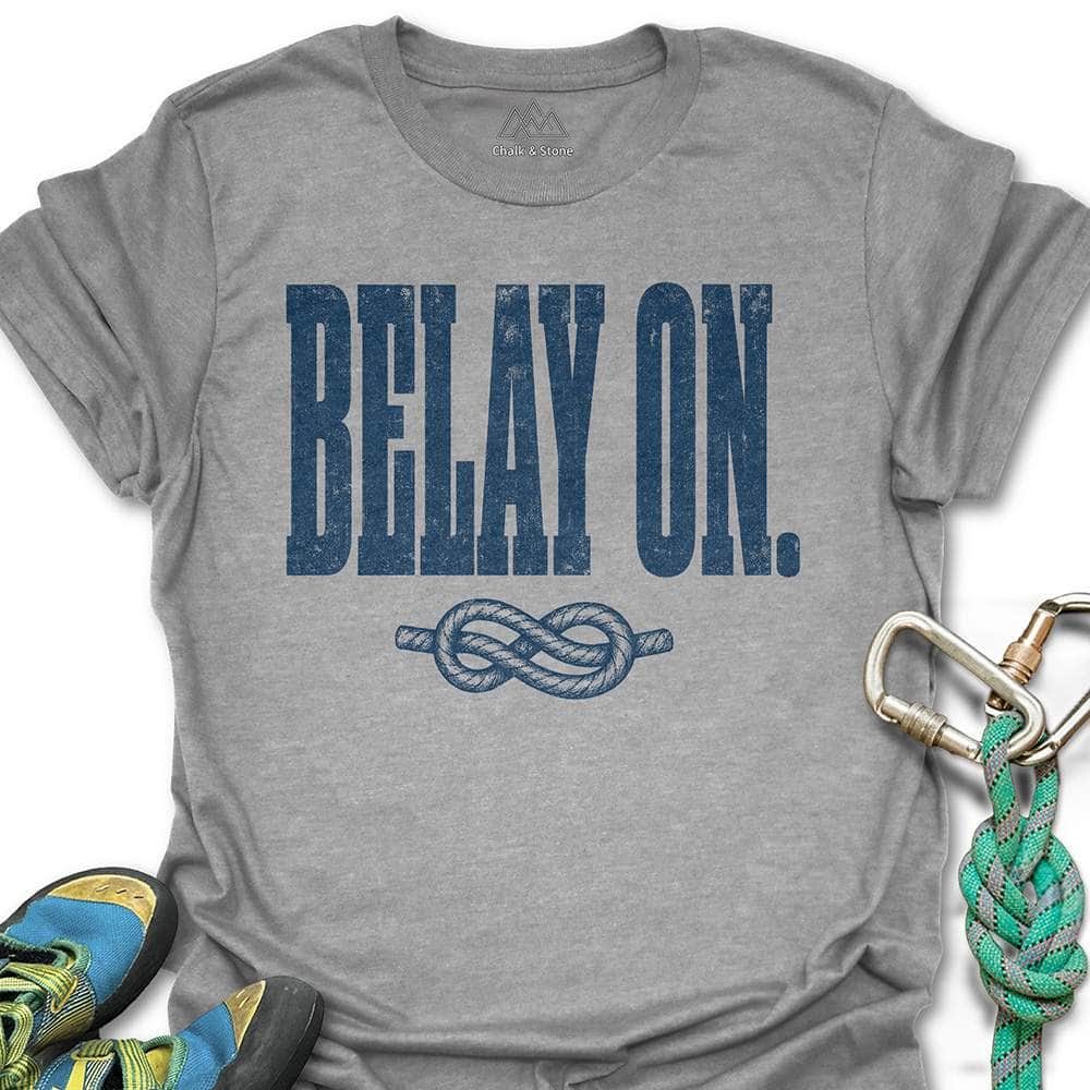 Belay On Knot Tee
